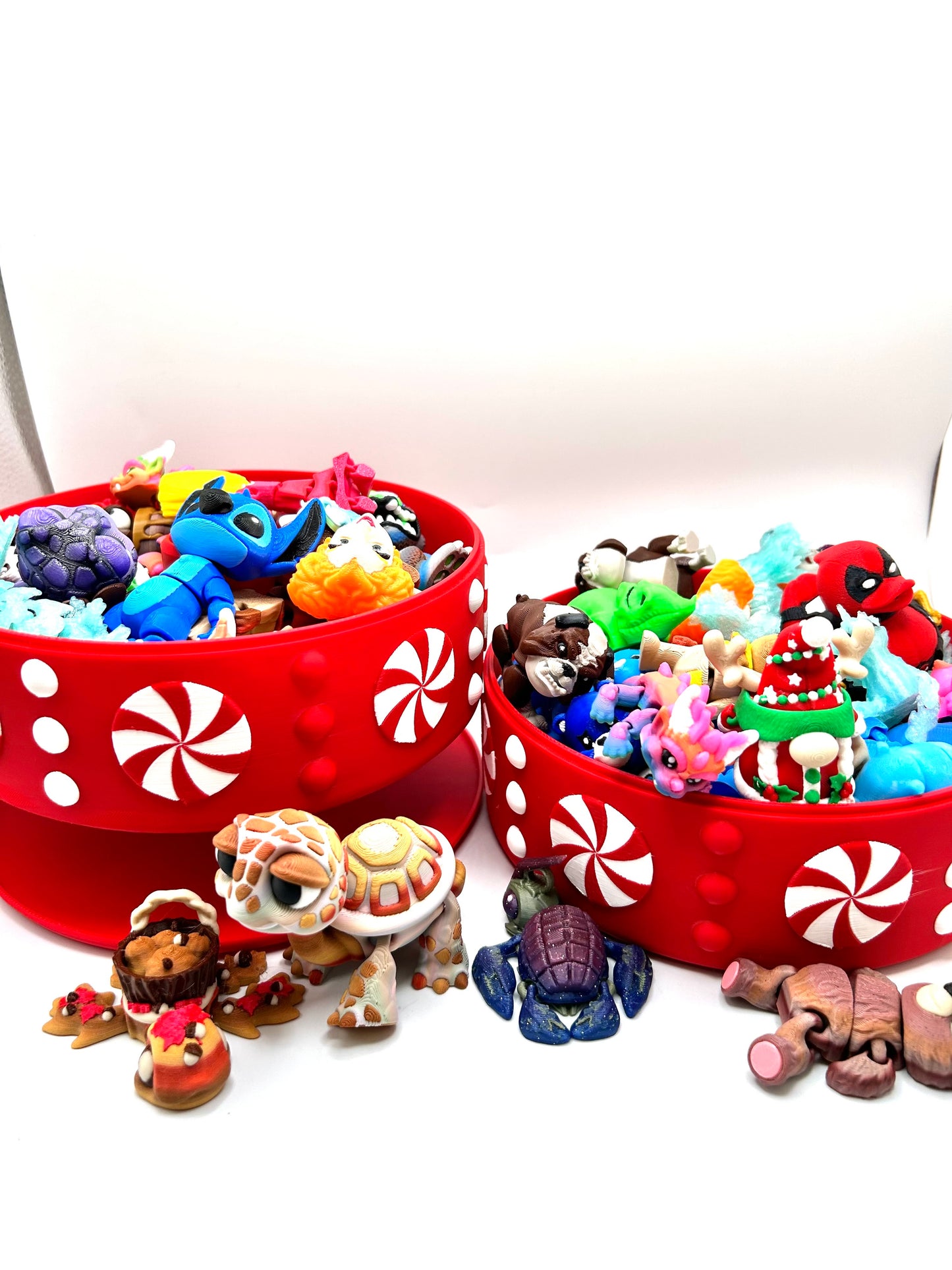 candy cane container (empty)