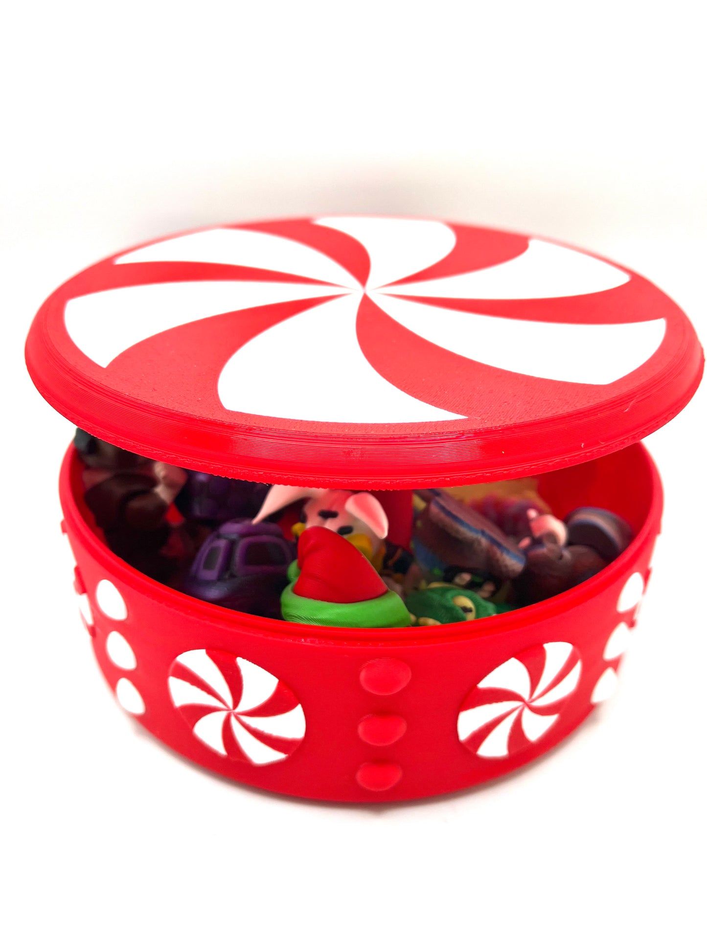 candy cane container (empty)